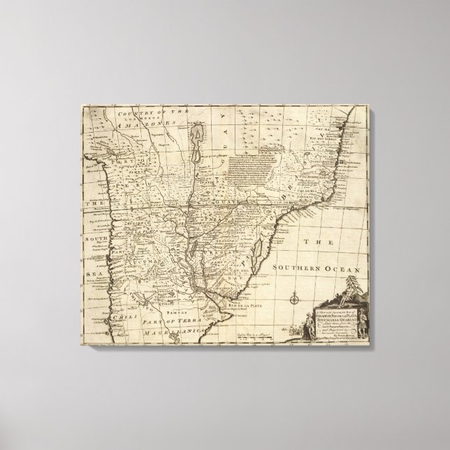 Paraguay Canvas Print (Front)