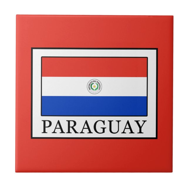 Paraguay Ceramic Tile (Front)
