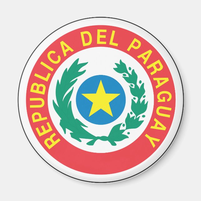Paraguay Coat of Arms Magnet (Front)
