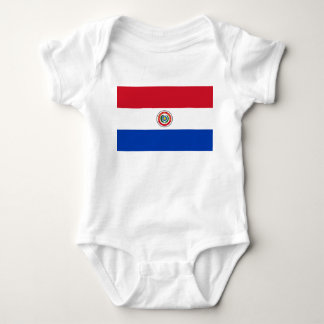 Paraguay Flag Baby Bodysuit
