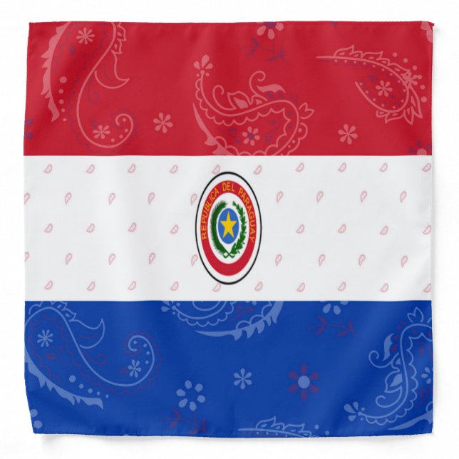 Paraguay Flag Bandana (Front)