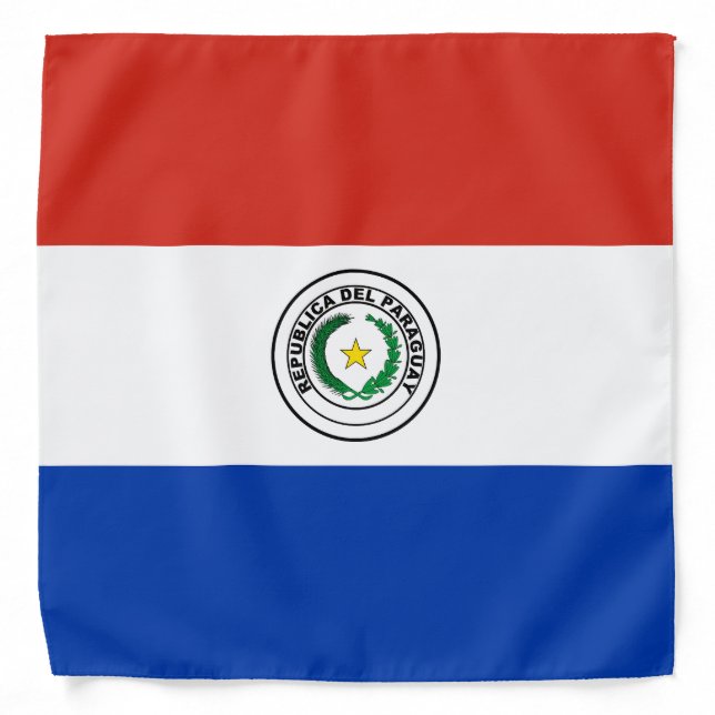Paraguay Flag Bandana (Front)