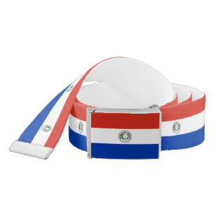 Paraguay Flag Belt