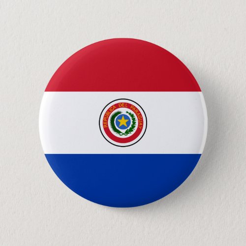 Paraguay Flag Button