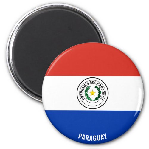 Paraguay Flag Charming Patriotic Magnet