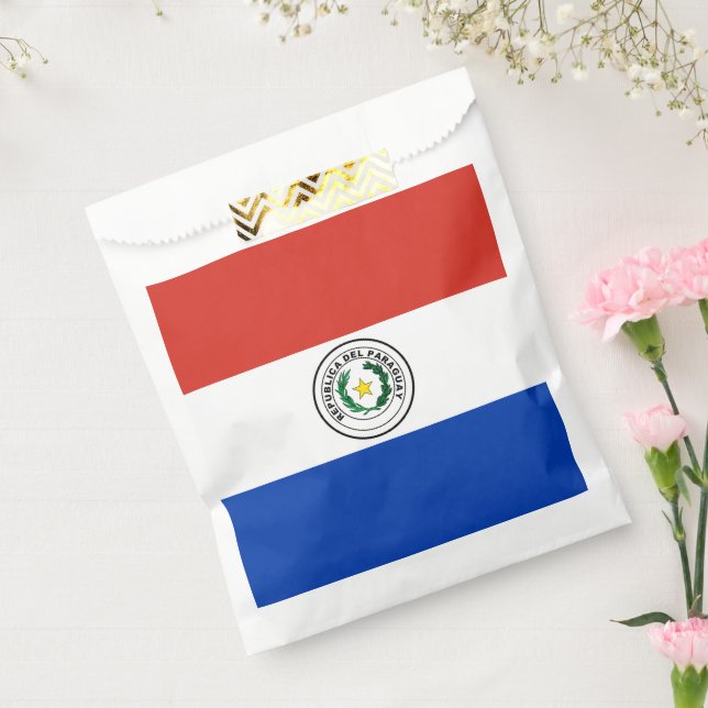 Paraguay flag favor bag (Sealed)