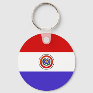 Paraguay Flag Keychain