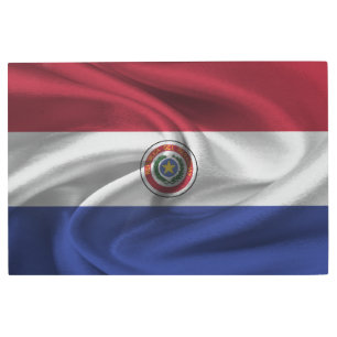 Paraguay Flag Metal Print