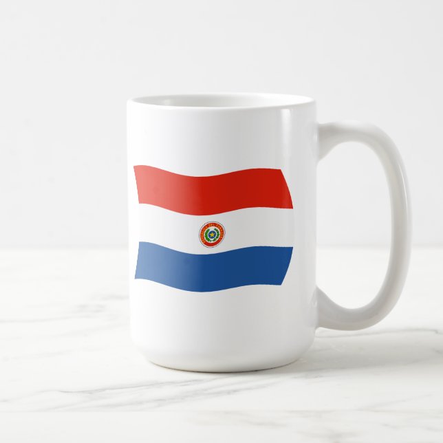 Paraguay Flag Mug (Right)