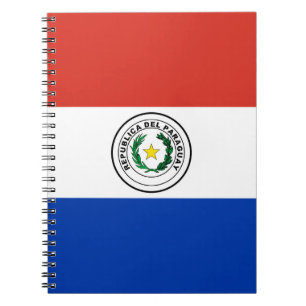 Paraguay flag notebook