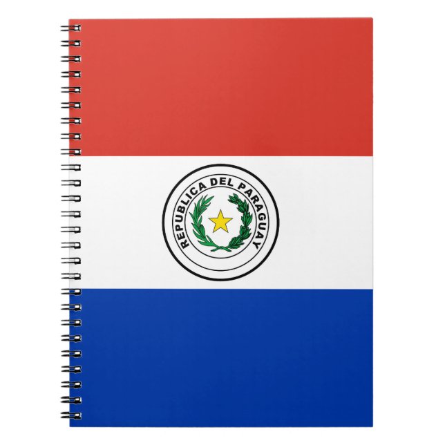 Paraguay flag notebook (Front)