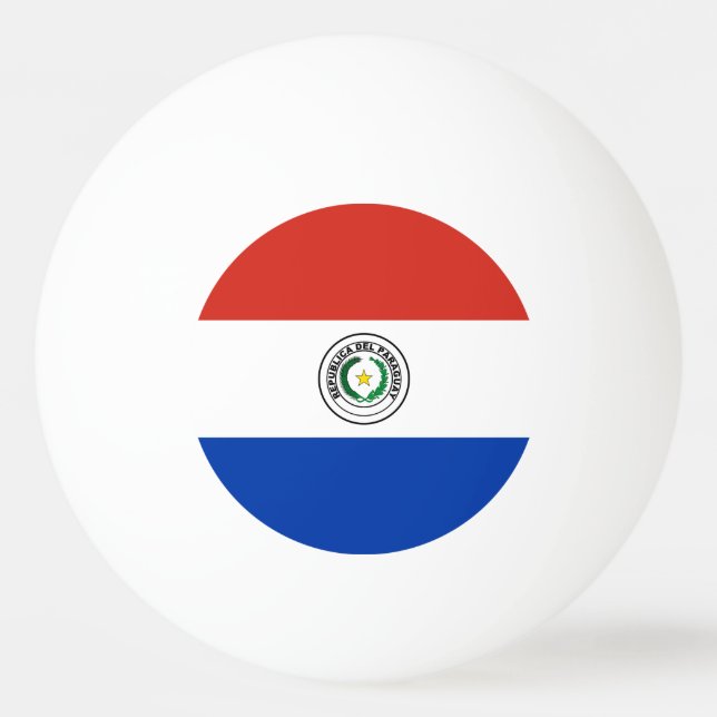 Paraguay Flag Ping Pong Ball (Front)
