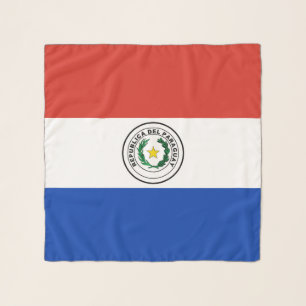 Paraguay flag scarf