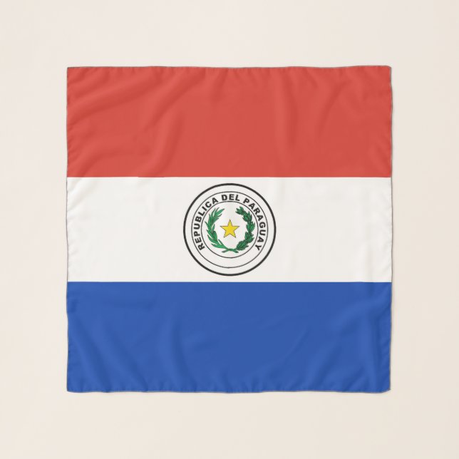 Paraguay flag scarf (Front)
