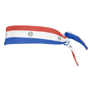 Paraguay Flag Tie Headband