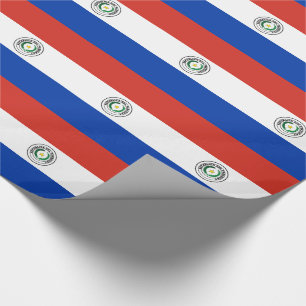 Paraguay Flag Wrapping Paper