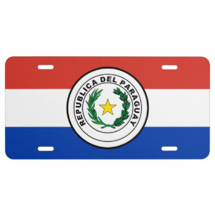 Paraguay License Plate