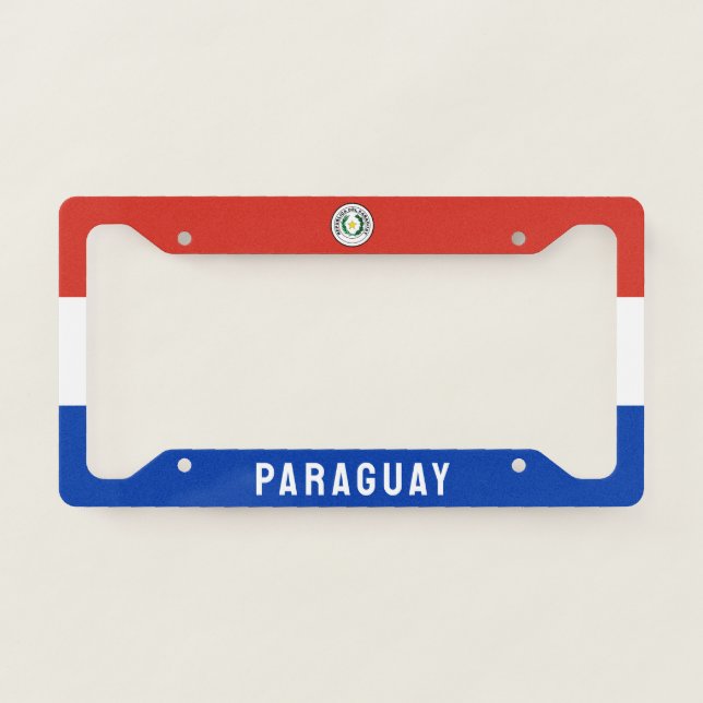 Paraguay License Plate Frame (Front)