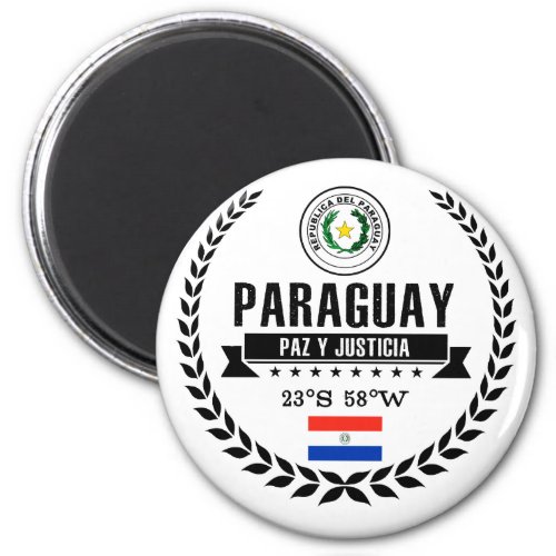 Paraguay Magnet