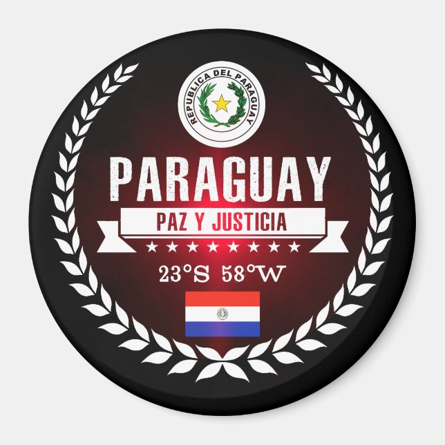 Paraguay Magnet (Front)