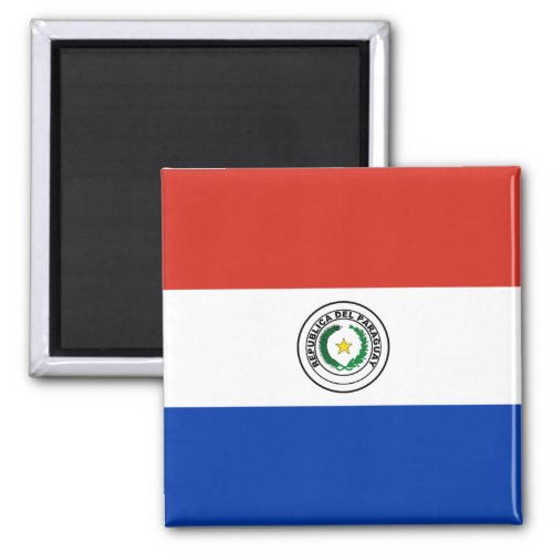 Paraguay Paraguayan  Flag Magnet