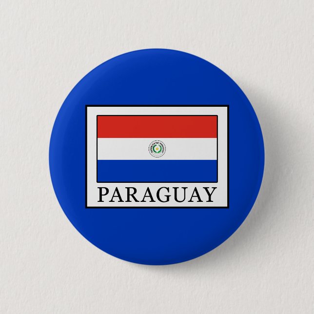 Paraguay Pinback Button (Front)