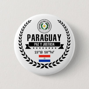 Paraguay Pinback Button