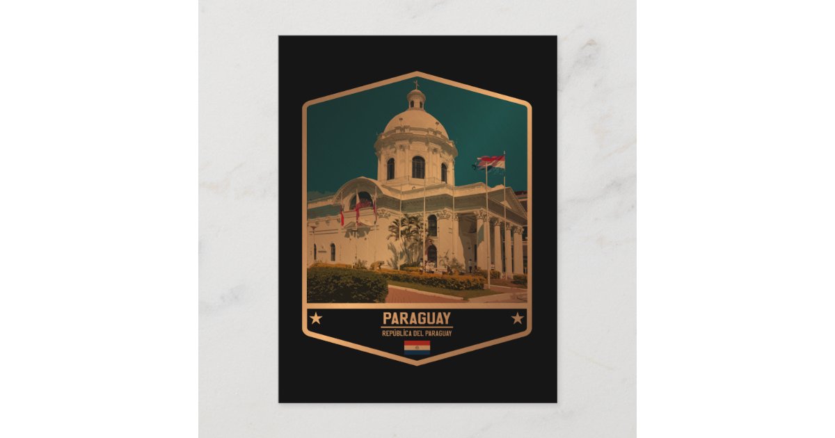 Paraguay Postcard Zazzle