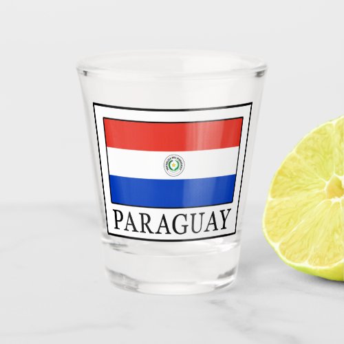 Paraguay Shot Glass
