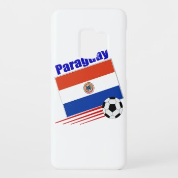Paraguay Soccer Team Case-mate Samsung Galaxy S9 Case by worldwidesoccer at Zazzle