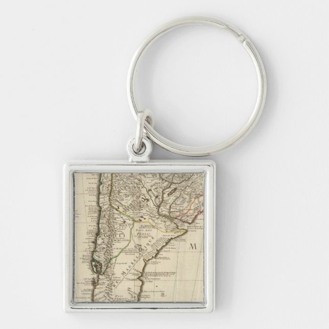 Paraguay, South America Keychain (Front)
