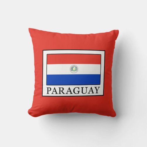 Paraguay Throw Pillow