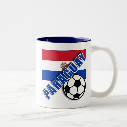 PARAGUAY World Soccer Fan Tshirts Two_Tone Coffee Mug