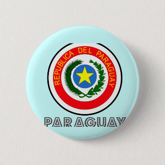 Paraguayan Emblem Pinback Button