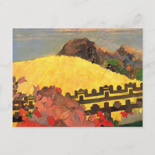 Parahi Te Marae _ Paul Gauguin Postcard