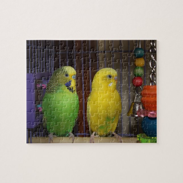 Parakeet Bird Puzzle (Horizontal)