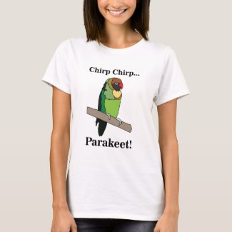 Parakeet Bird  T-Shirt