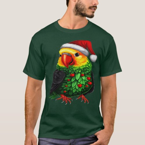 Parakeet Christmas T_Shirt