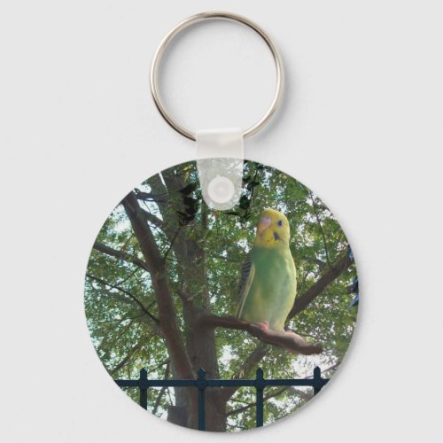 Parakeet Keychain