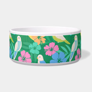 Parakeet & Palms Tropical Bowl