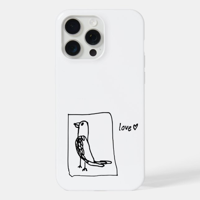 parakeet phonecase iphone case (Back)