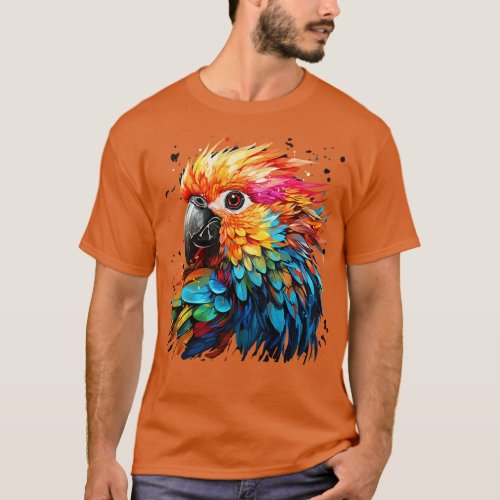 Parakeet Rainbow T_Shirt