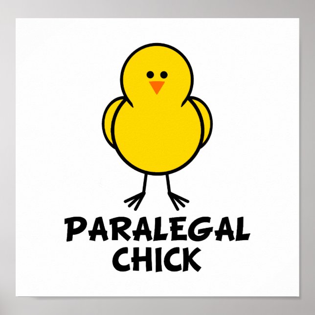 Paralegal Chick Poster (Front)