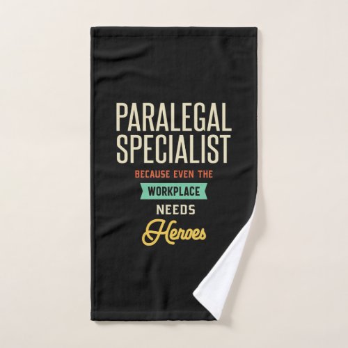 Paralegal Specialist Hand Towel