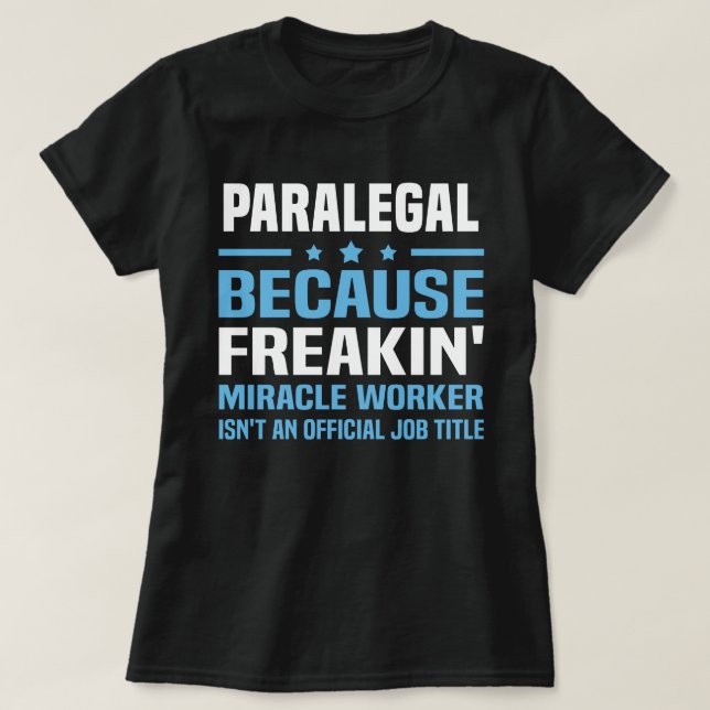 Paralegal T-Shirt (Design Front)