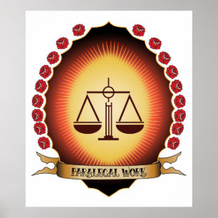 Paralegal Work Mandorla Poster