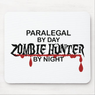 Paralegal Zombie Hunter Mouse Pad
