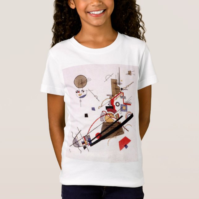 Parallel Diagonals Wassily Kandinsky T-Shirt (Front)