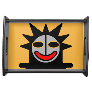 Parallel Dimensional Surreal Clupkitz Friend Serving Tray