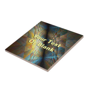 Parallel Planes Ceramic Tile